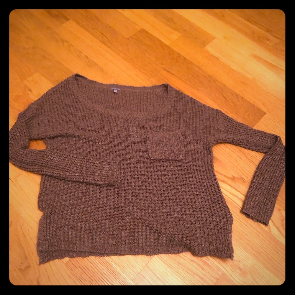 Purple/Gray sweater